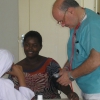 Dr George in visita